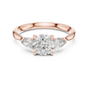 Timeless Round and Pear Diamond Ring
