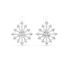 Radiant Starburst Diamond Earrings.