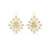 Radiant Starburst Diamond Earrings.