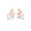 Diamond Leaf Whisper Studs