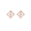 Diamond Frame Elegance Studs