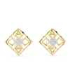 Diamond Frame Elegance Studs