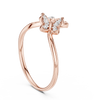 Ethereal Butterfly Diamond Ring