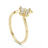 Ethereal Butterfly Diamond Ring