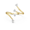 V-Branch Diamond Ring