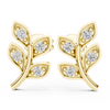 Dewleaf Diamond Studs