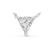 Trillion-Cut Diamond Pendant in Rose Gold Prong Setting