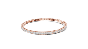 Eternal Elegance Princess-Cut Diamond Bracelet