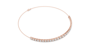 Celeste Line Diamond Chain Bracelet