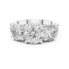 Three-Stone Diamond Engagement Ring