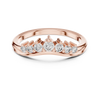 Graduated Diamond Band Ring
