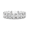Eternity Band with Oval-Cut Diamonds in Prong Setting