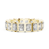 Eternity Band with Square-Cut Diamonds