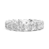 Pear cut diamond eternity band