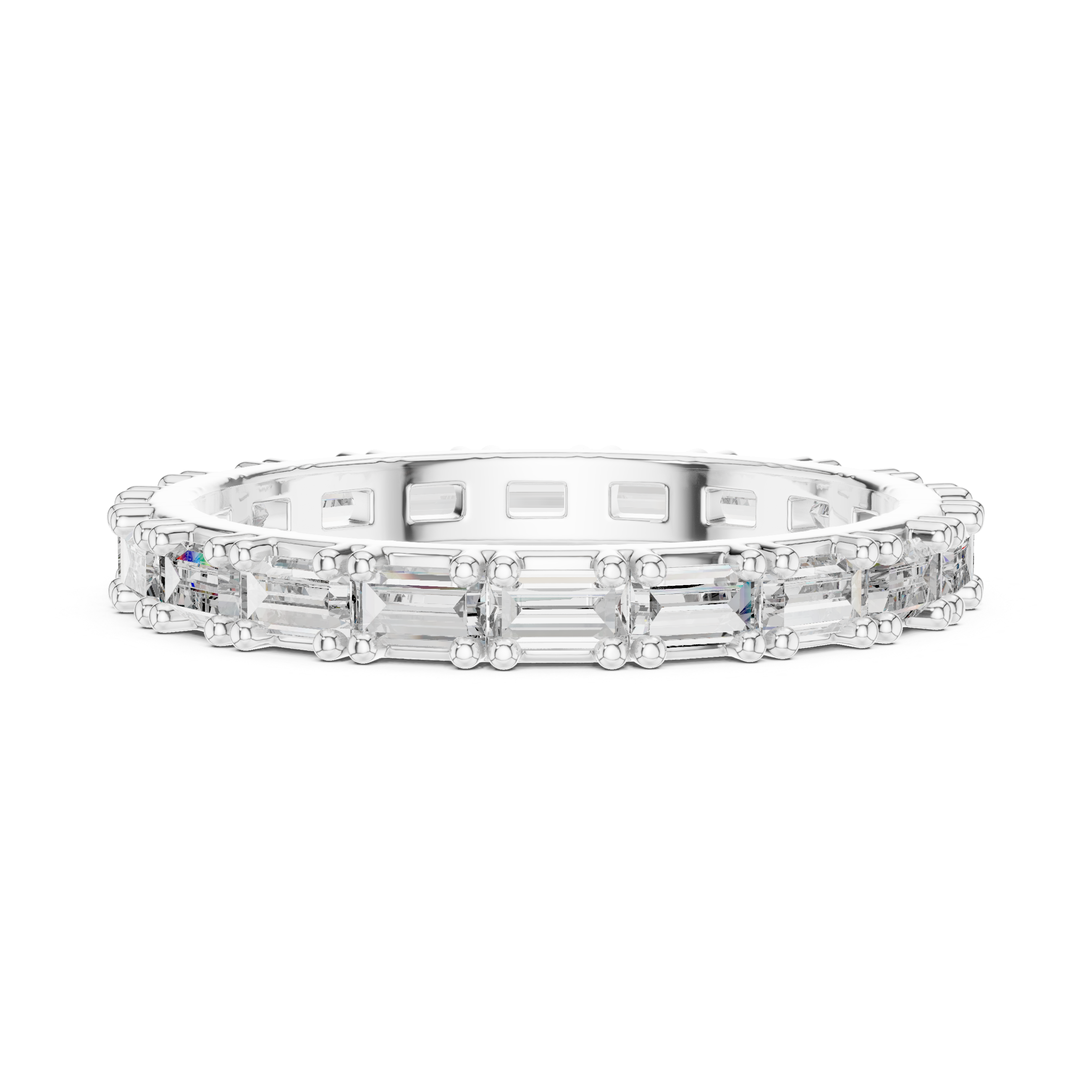 Emerald-Cut Diamond Eternity Band