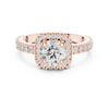 Diamond Halo Engagement Ring