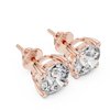 Oval Diamond Earrings