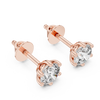 Eternal Spark Classic Solitaire Diamond Studs