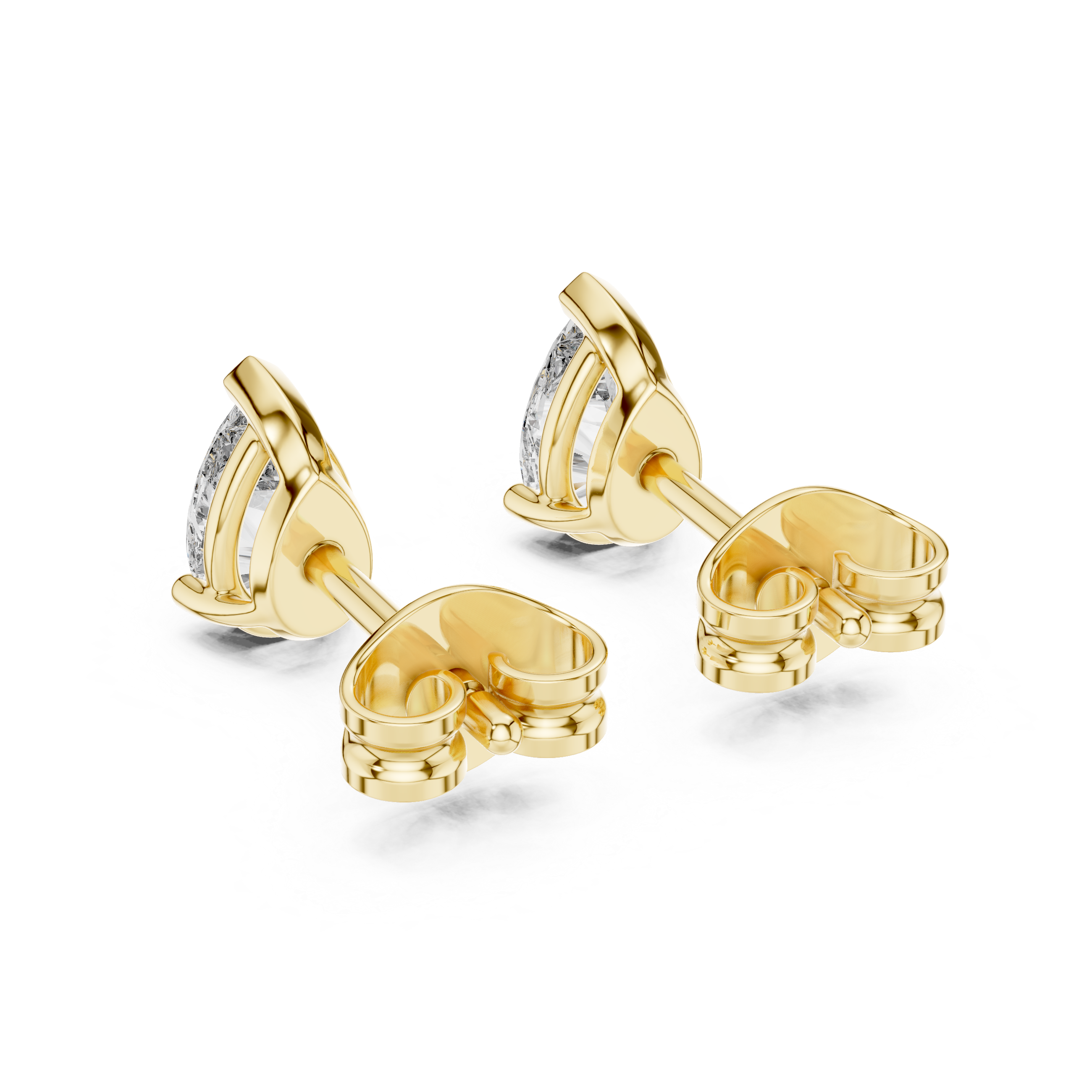 Stunning pear-shaped diamonds