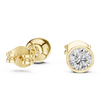 Solitaire Stud Earrings