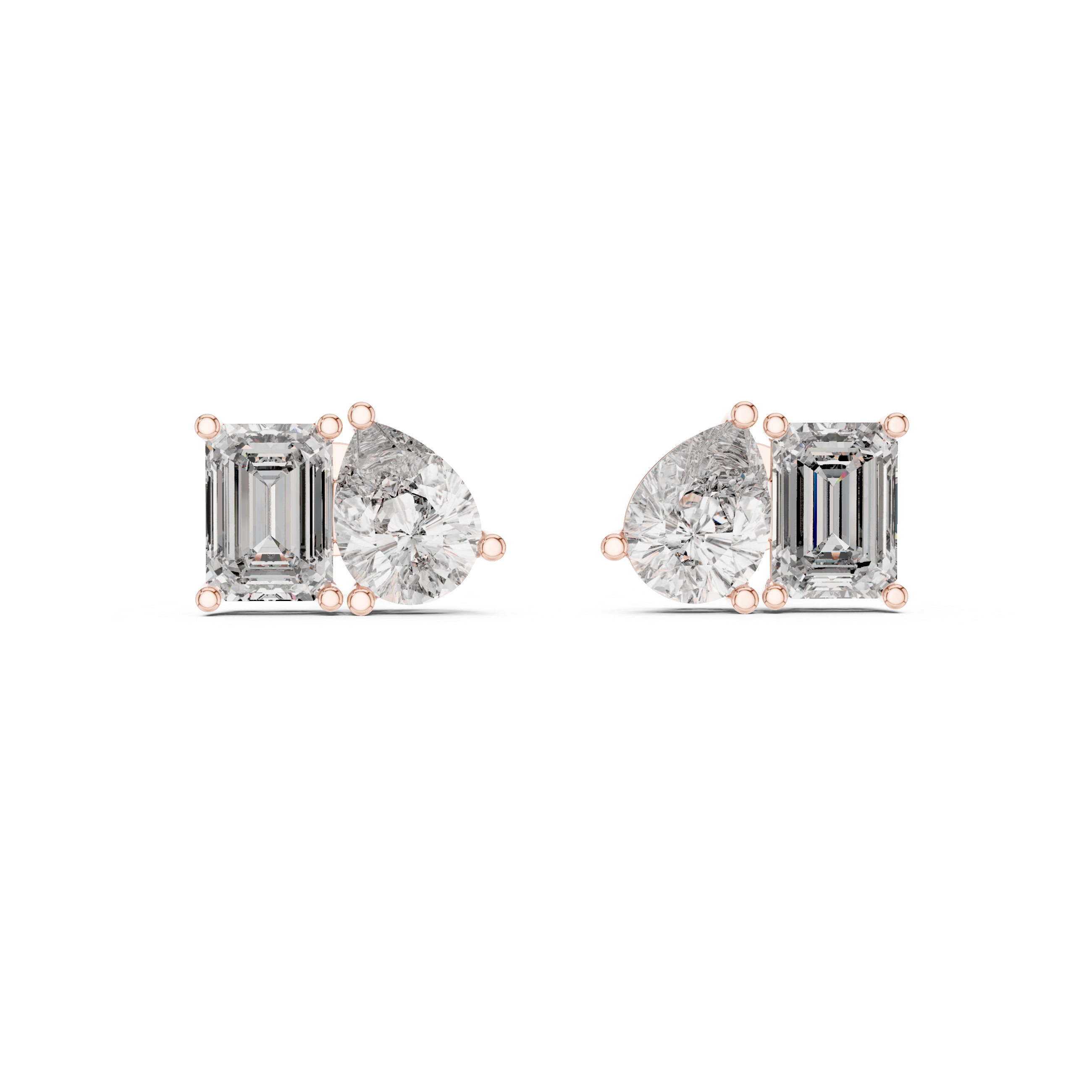 Embrace Love's Sparkle with Emerald, Heart