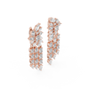 Radiant Majesty:Diamond Chandelier Earrings