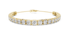 Round Diamond Prong-Set Tennis Bracelet