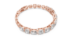 Elegant Rose Gold Diamond Bracelet