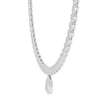 TearDrop Elegance Diamond Necklace