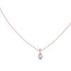 classic elegance stunning oval-shaped diamond pendant