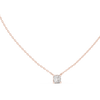 Princess Cut Solitaire Pendant