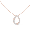 Diamond Teardrop Pendant