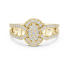 Celestial Bloom Diamond Ring