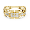 Bold Crest Diamond Band