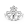 Trinity Bloom Diamond Ring