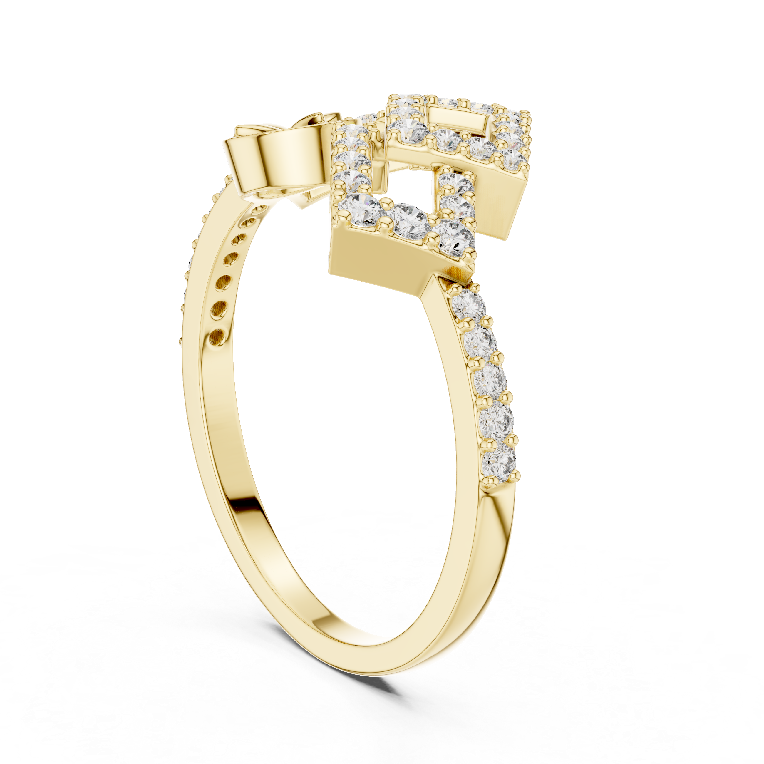Petal Promise Diamond Ring