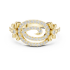 Golden Bloom Promise Ring