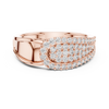 Rose Radiance Pavé Ring
