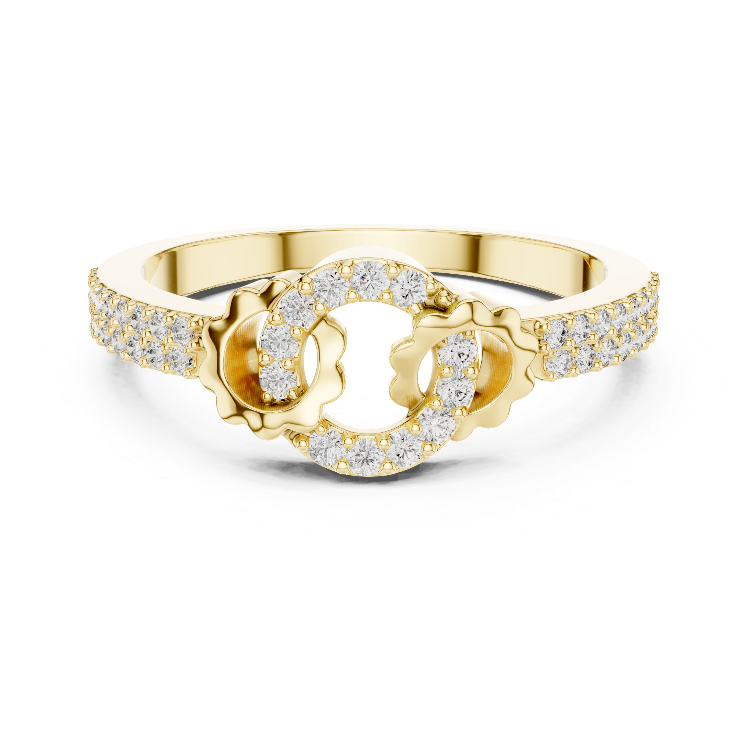“Golden Harmony: A Dance of Light and Grace”