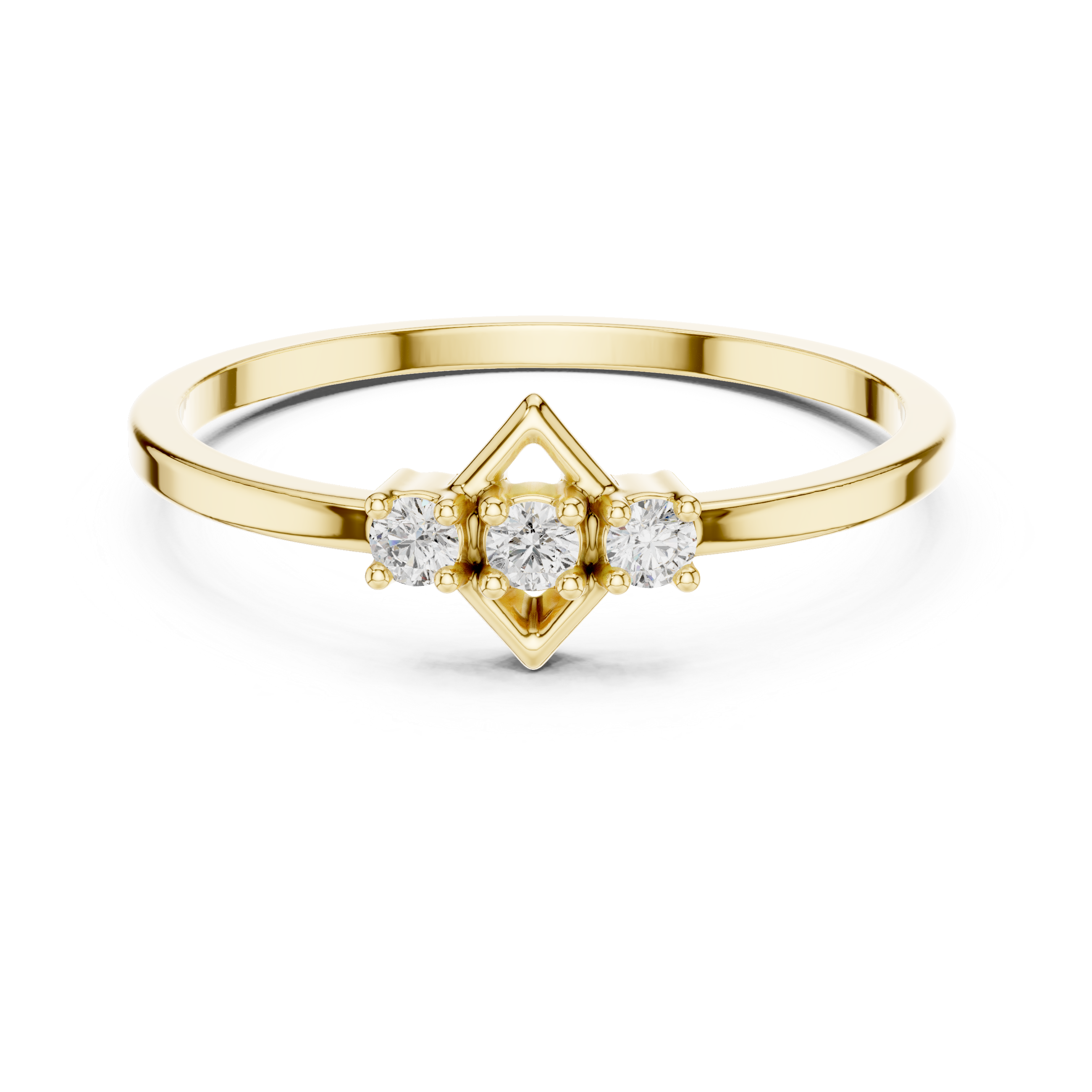 Shimmering Grace: Diamonds in Bloom