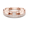 Linear Elegance Rose Ring