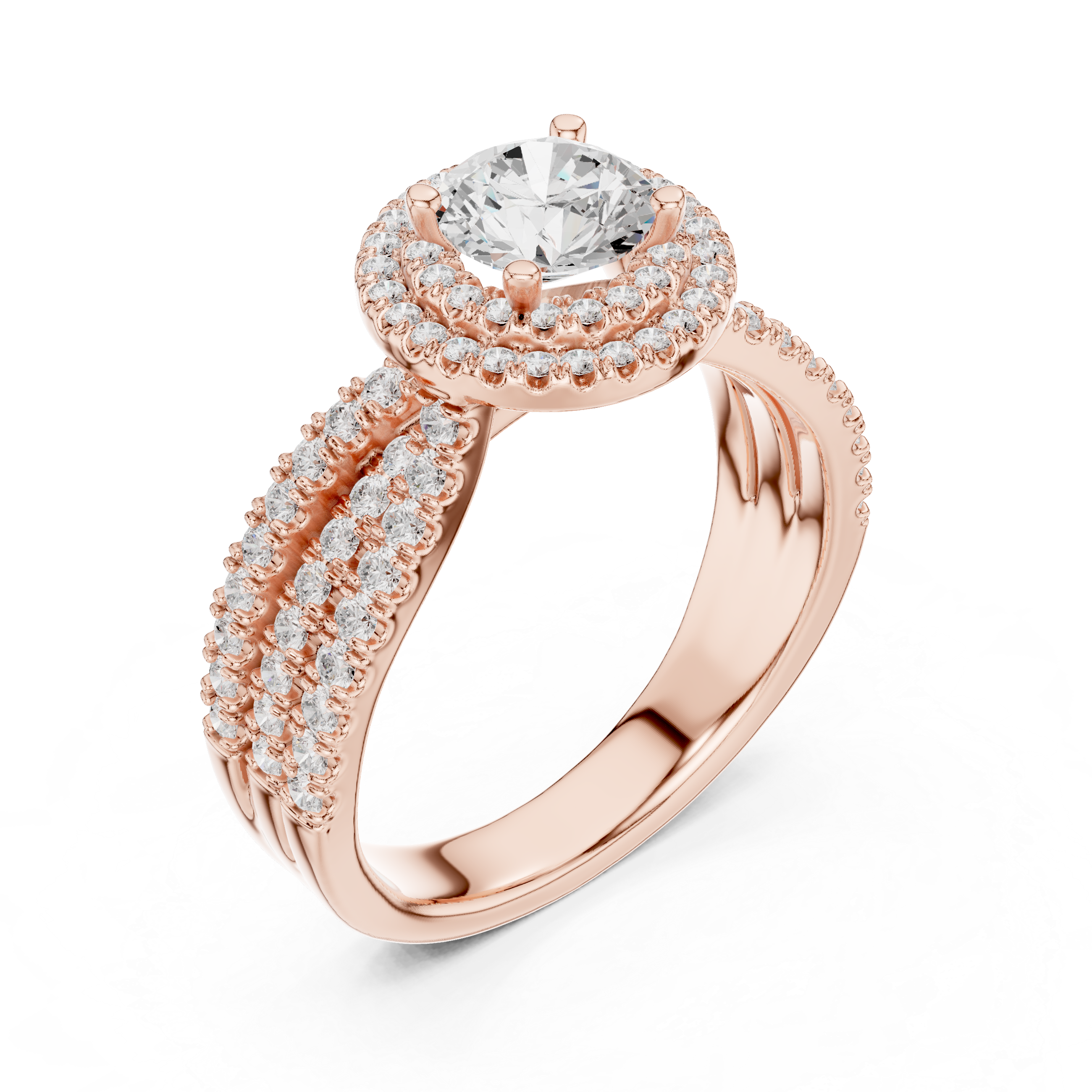 Majestic Glow Diamond Engagement Ring