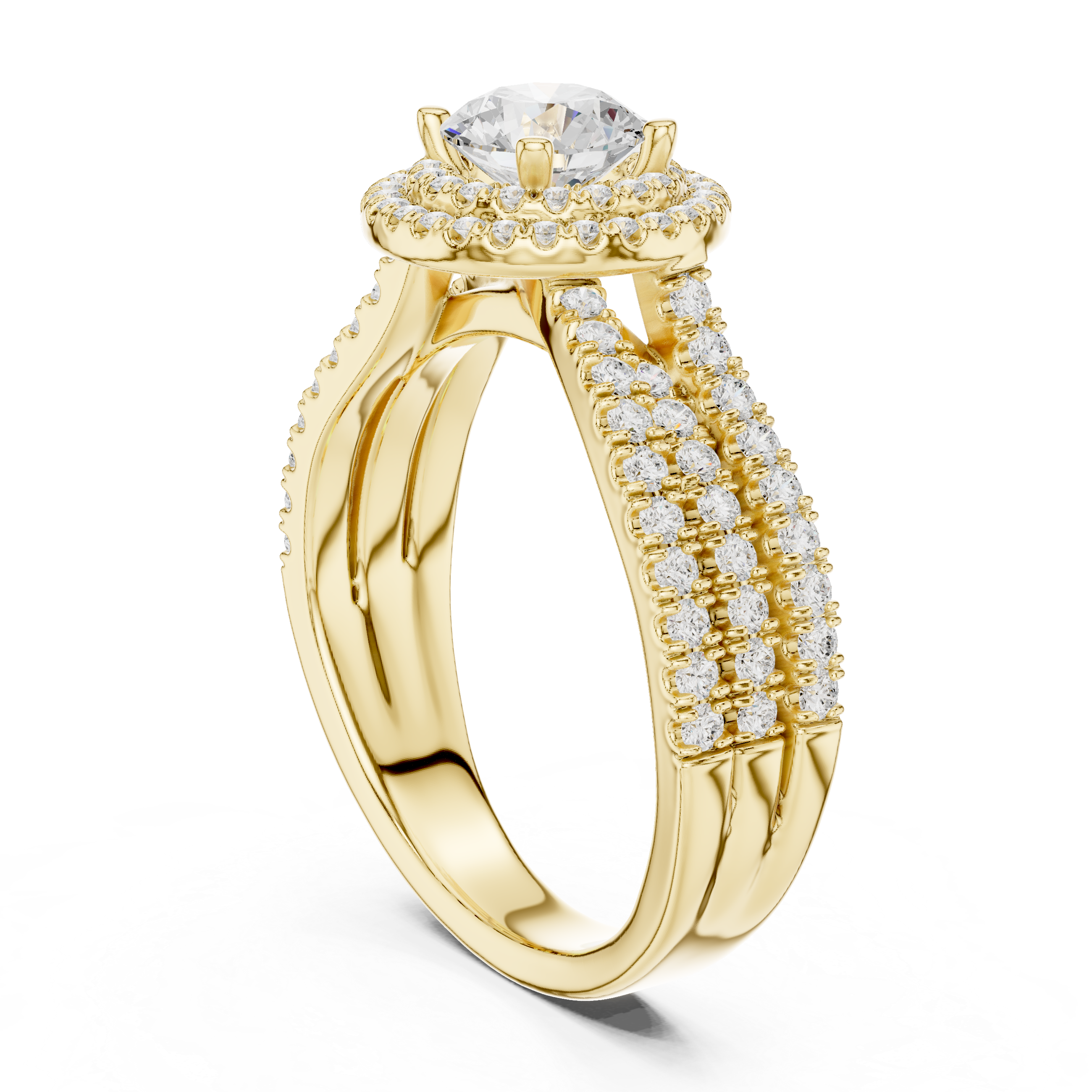 Majestic Glow Diamond Engagement Ring