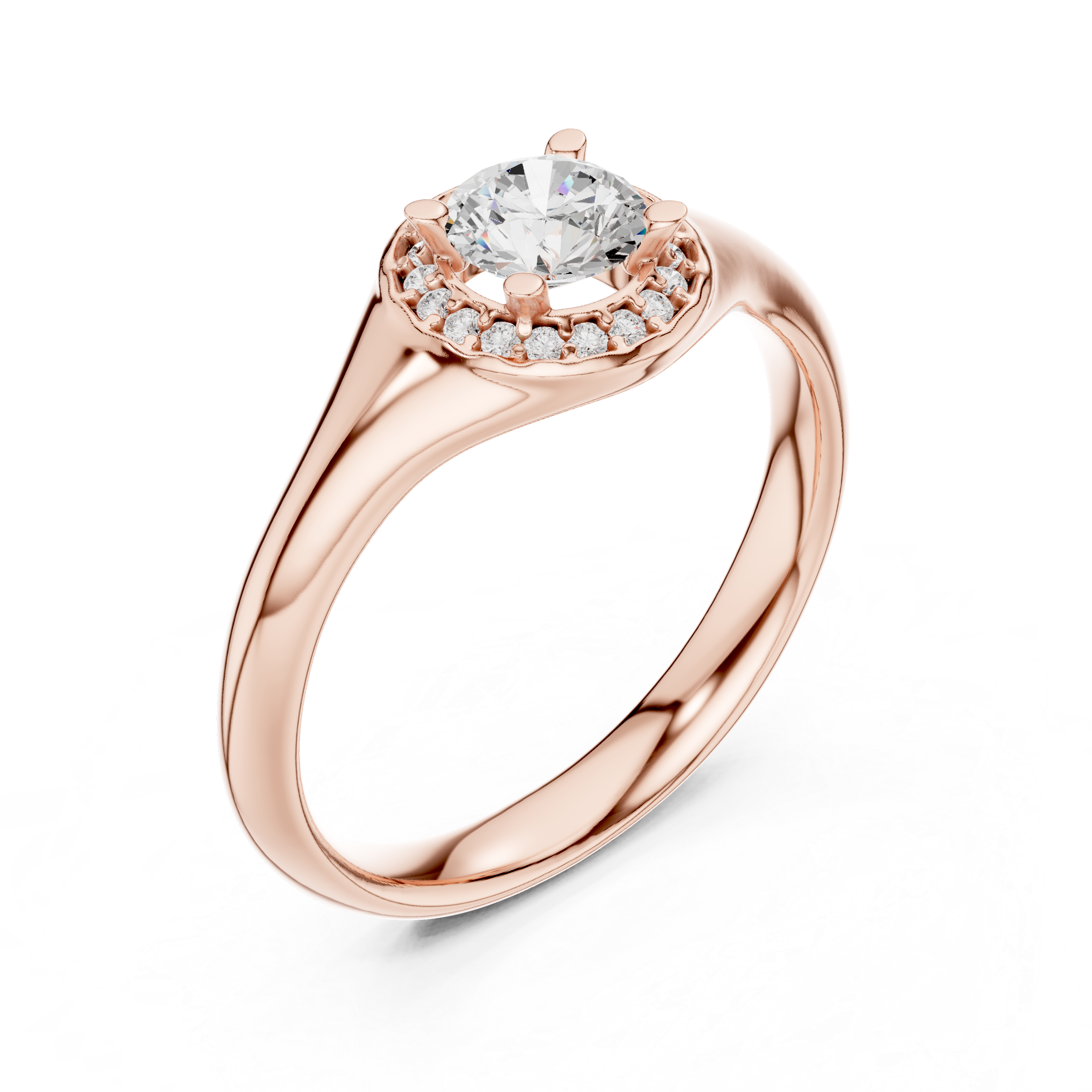 Eternal Love Solitaire Diamond Ring