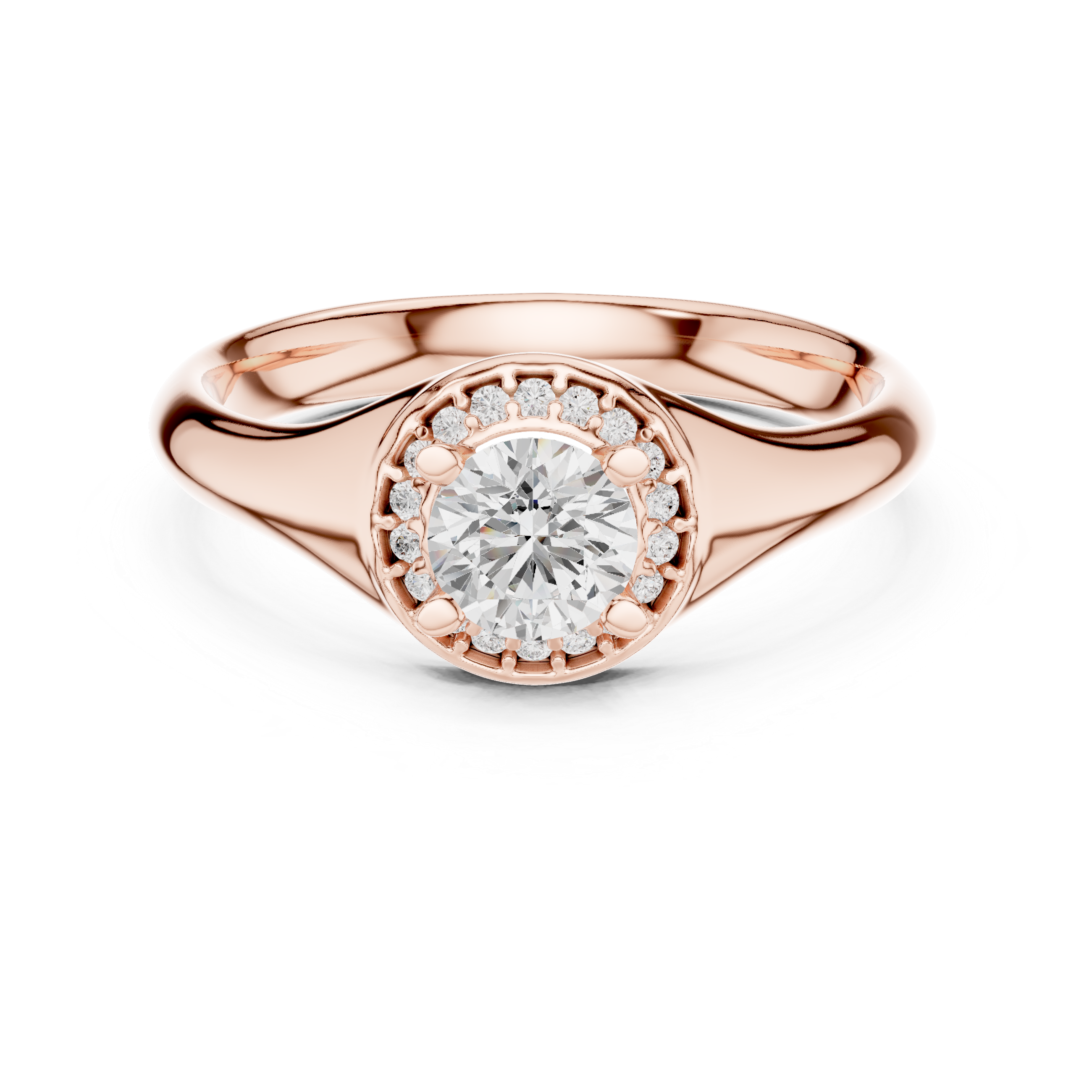 Eternal Love Solitaire Diamond Ring