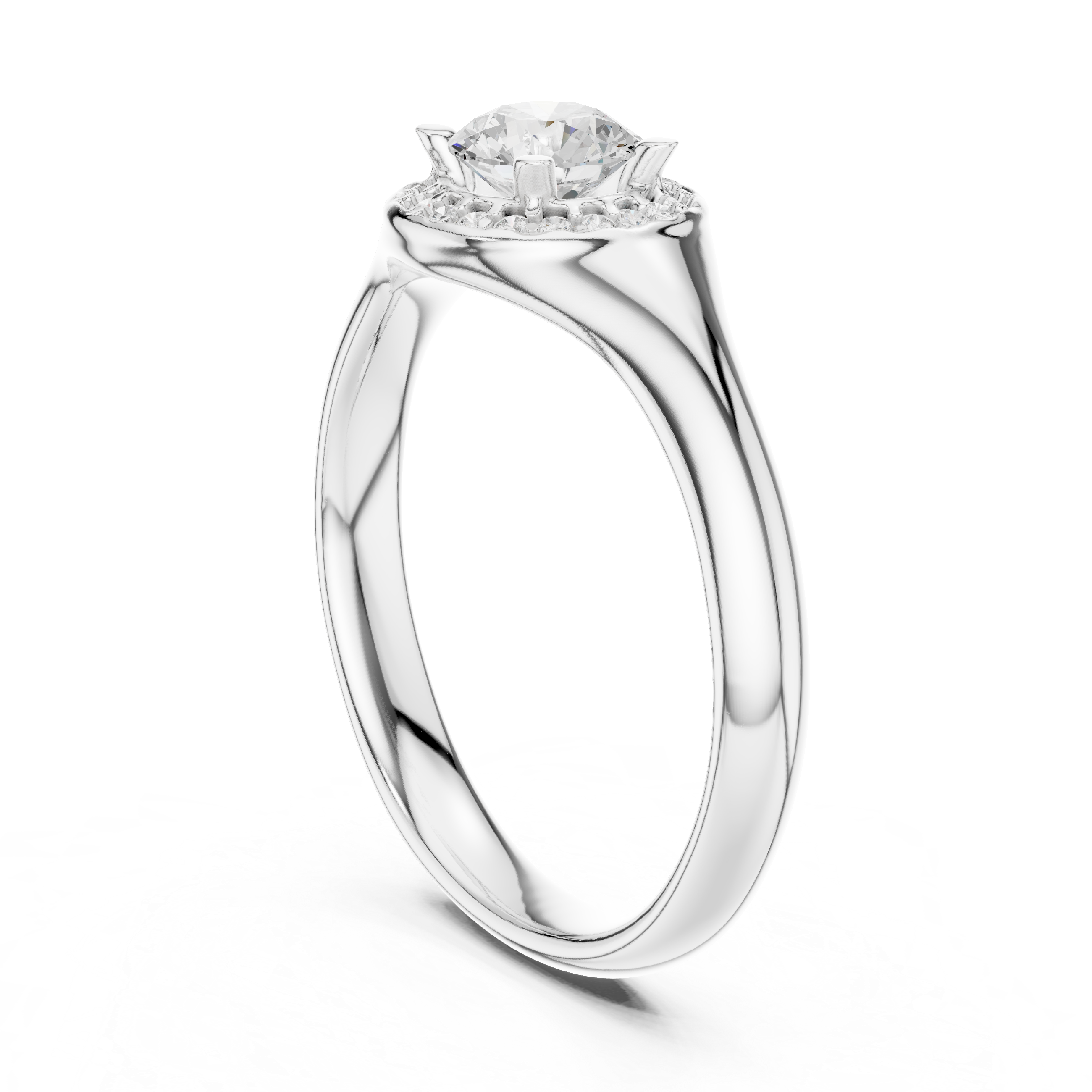 Eternal Love Solitaire Diamond Ring