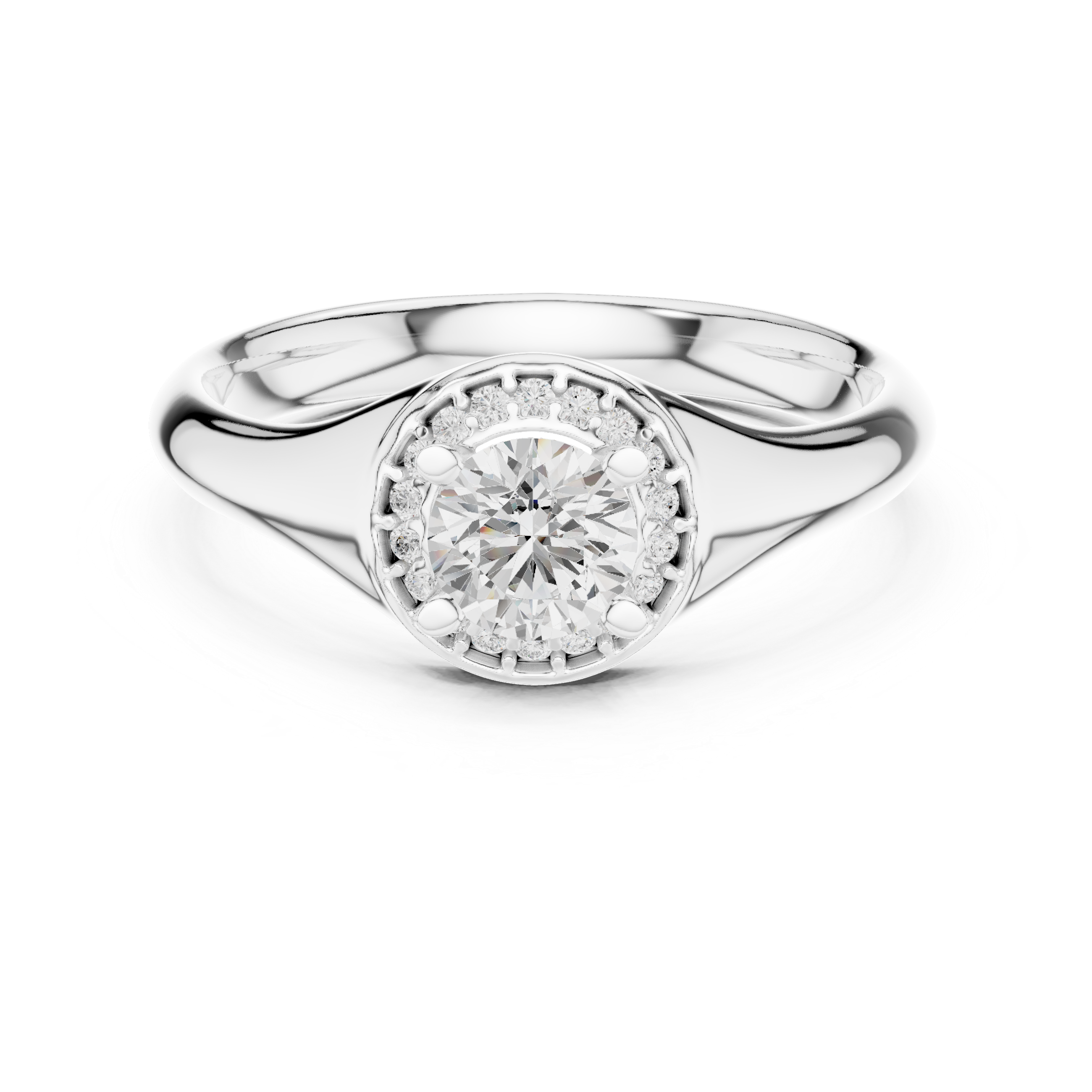 Eternal Love Solitaire Diamond Ring