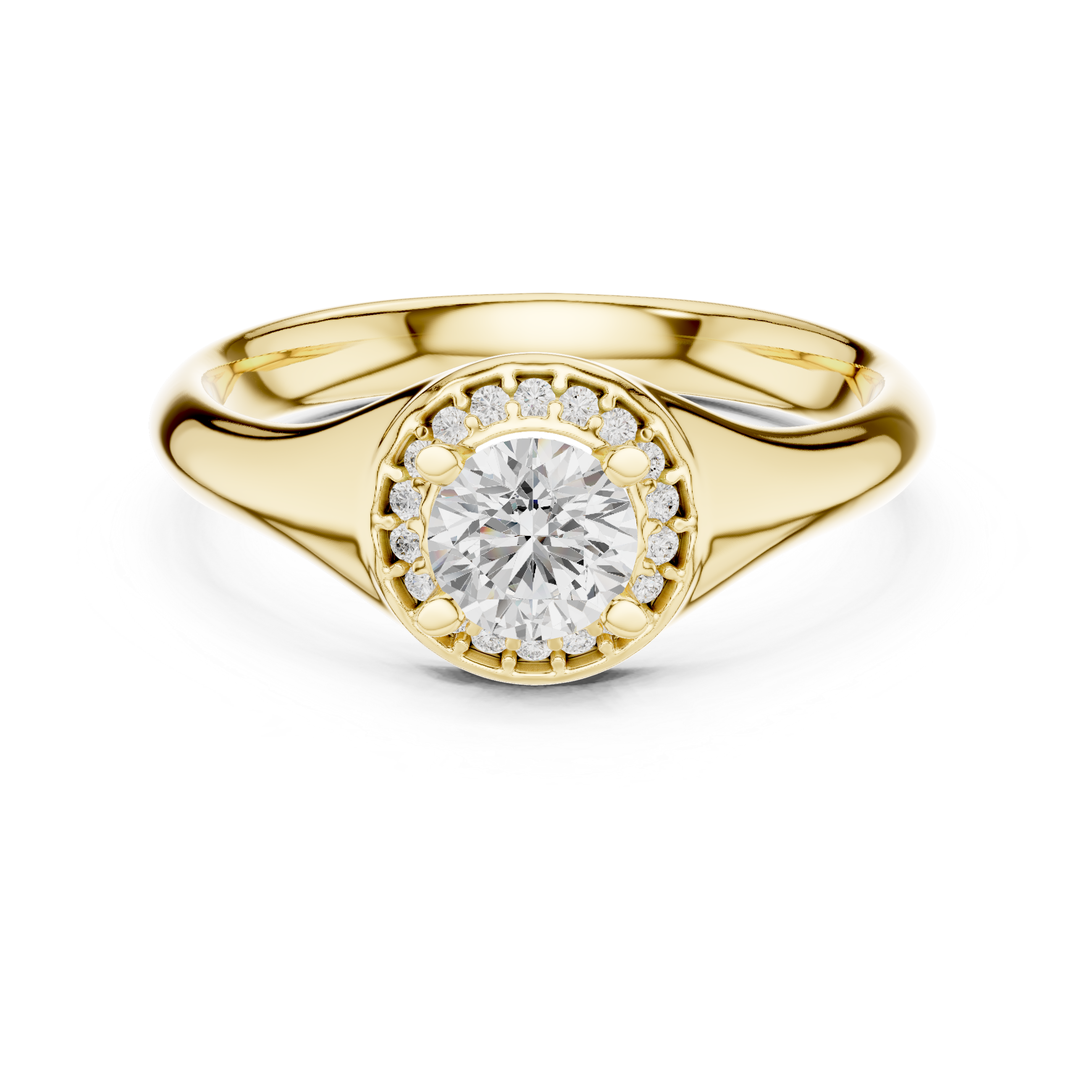 Eternal Love Solitaire Diamond Ring