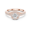 Eternal Spark Crossover Engagement Ring