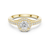 Eternal Spark Crossover Engagement Ring